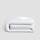 Natural Premium Bamboo Duvet Cover Clear White