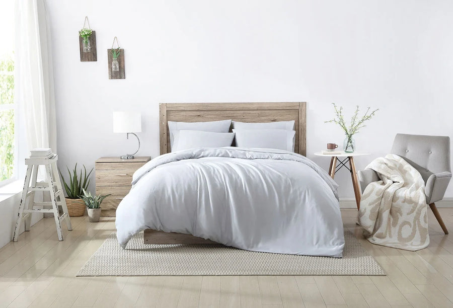 Natural Premium Bamboo Pillowcase Set Moon