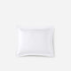 Natural Premium Bamboo Sham Set Clear White