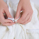Snug Crystal Weighted Blanket Off White