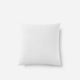 Snug Euro Sham Clear White