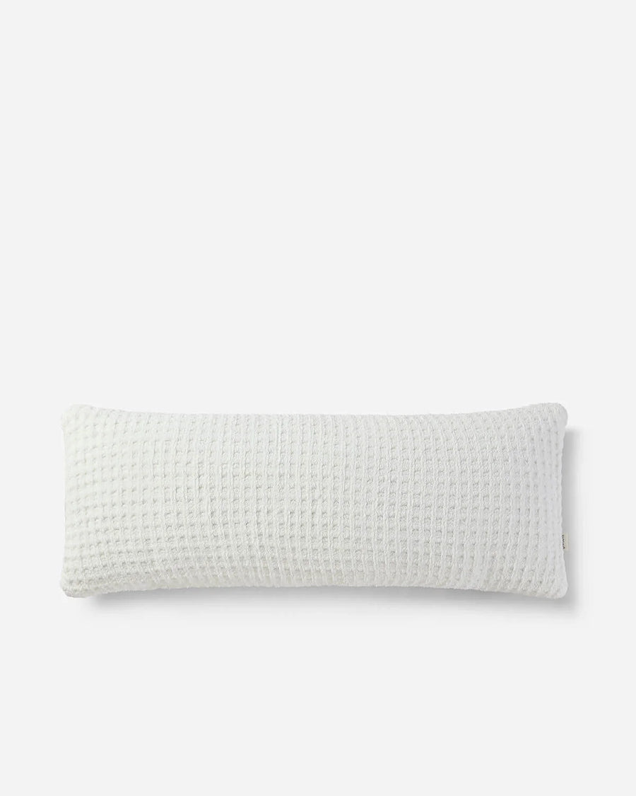 Image of Snug Waffle Lumbar Pillow
