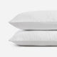 Snug + Bamboo Sham Set Clear White