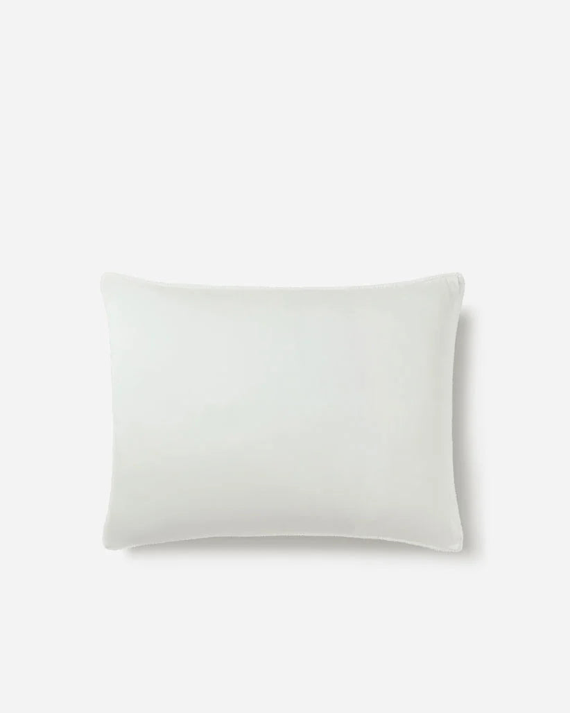 Snug + Bamboo Sham Set Off White