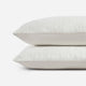 Snug + Bamboo Sham Set Off White