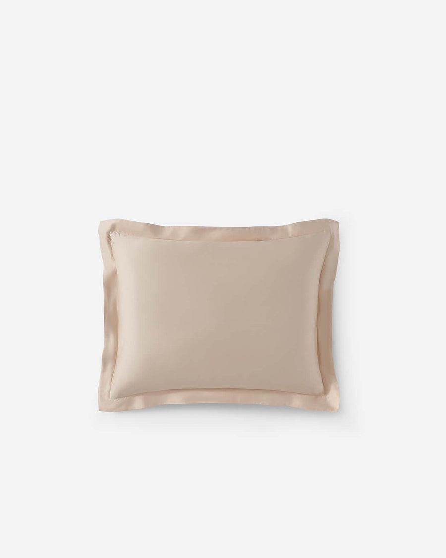 Natural Premium Bamboo Sham Set Blush
