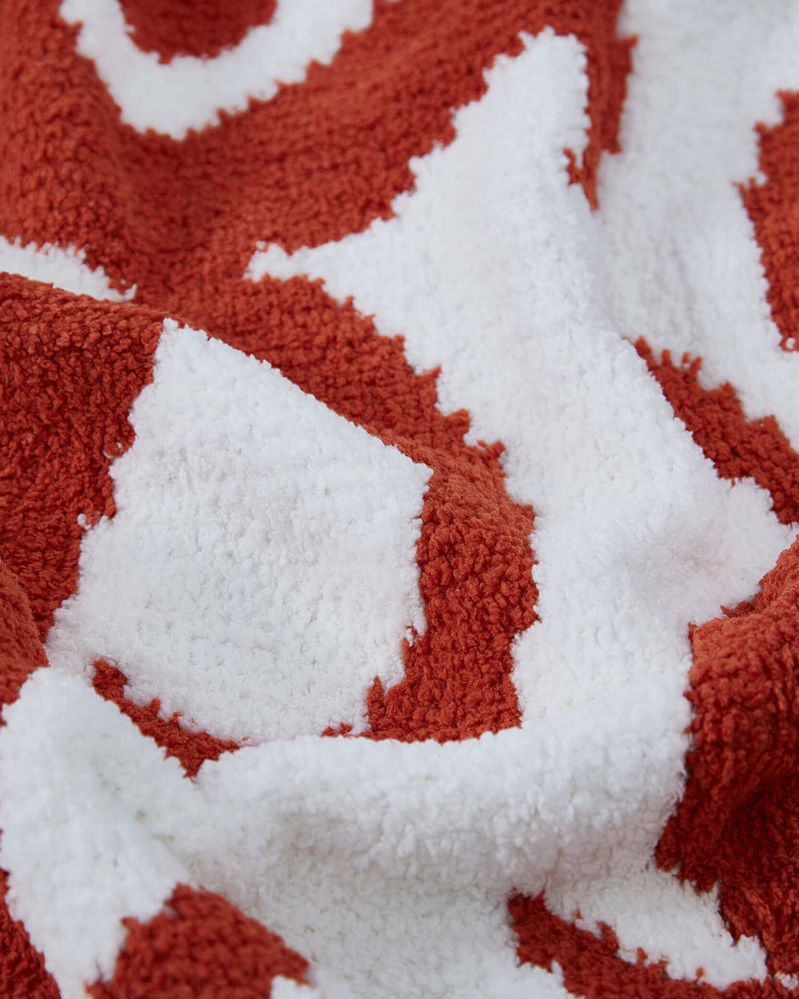 Sunday-Citizen_Casablanca-Throw Masala Orange - Off White