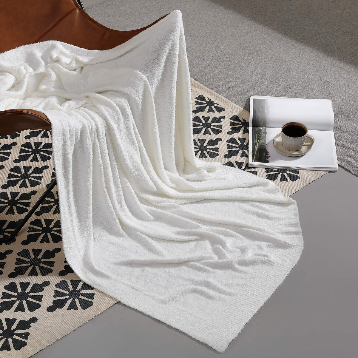 CloudCool Throw Off White