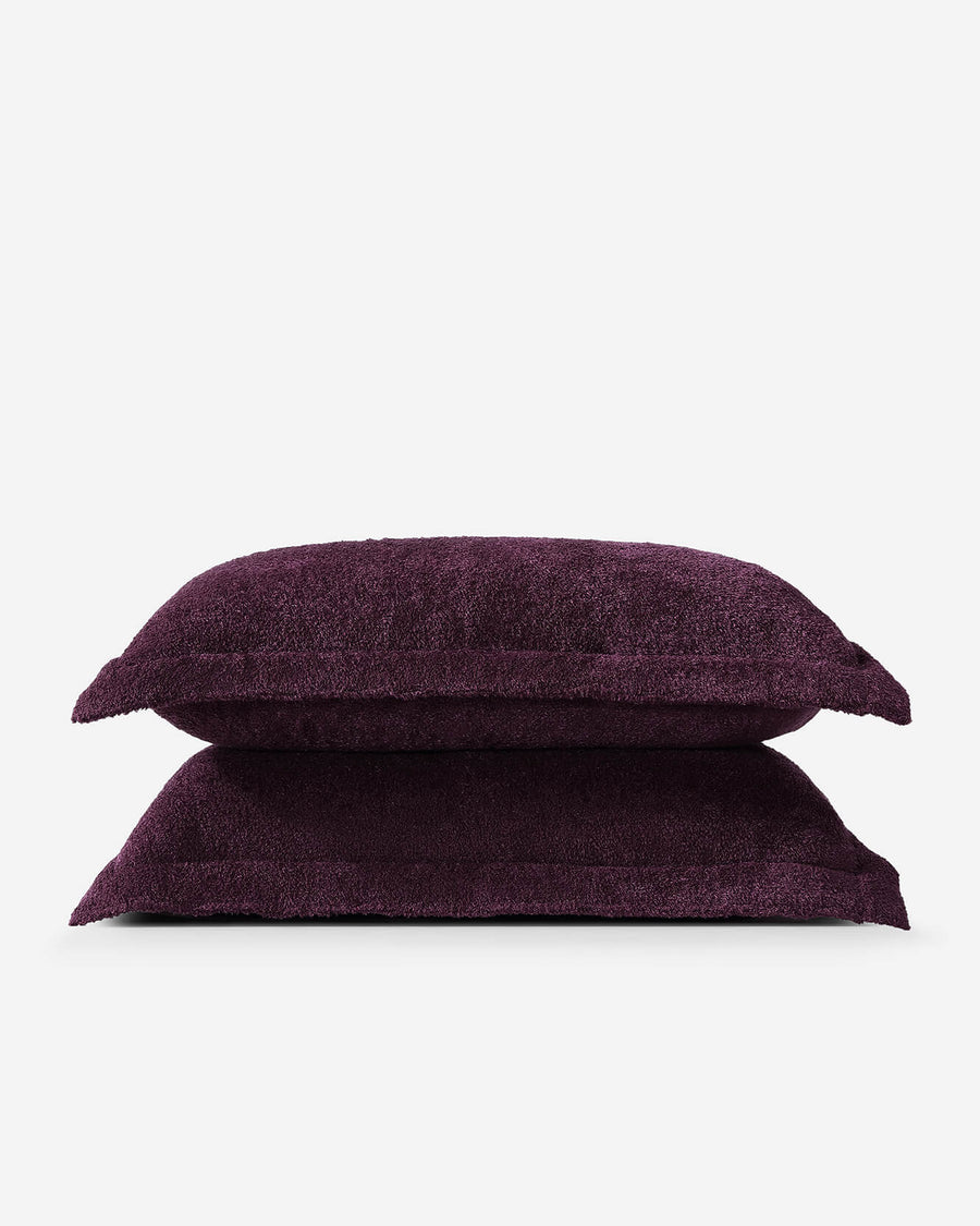 Sunday-Citizen_Cloud-Silque-Sham-Set Fig White - Fig
