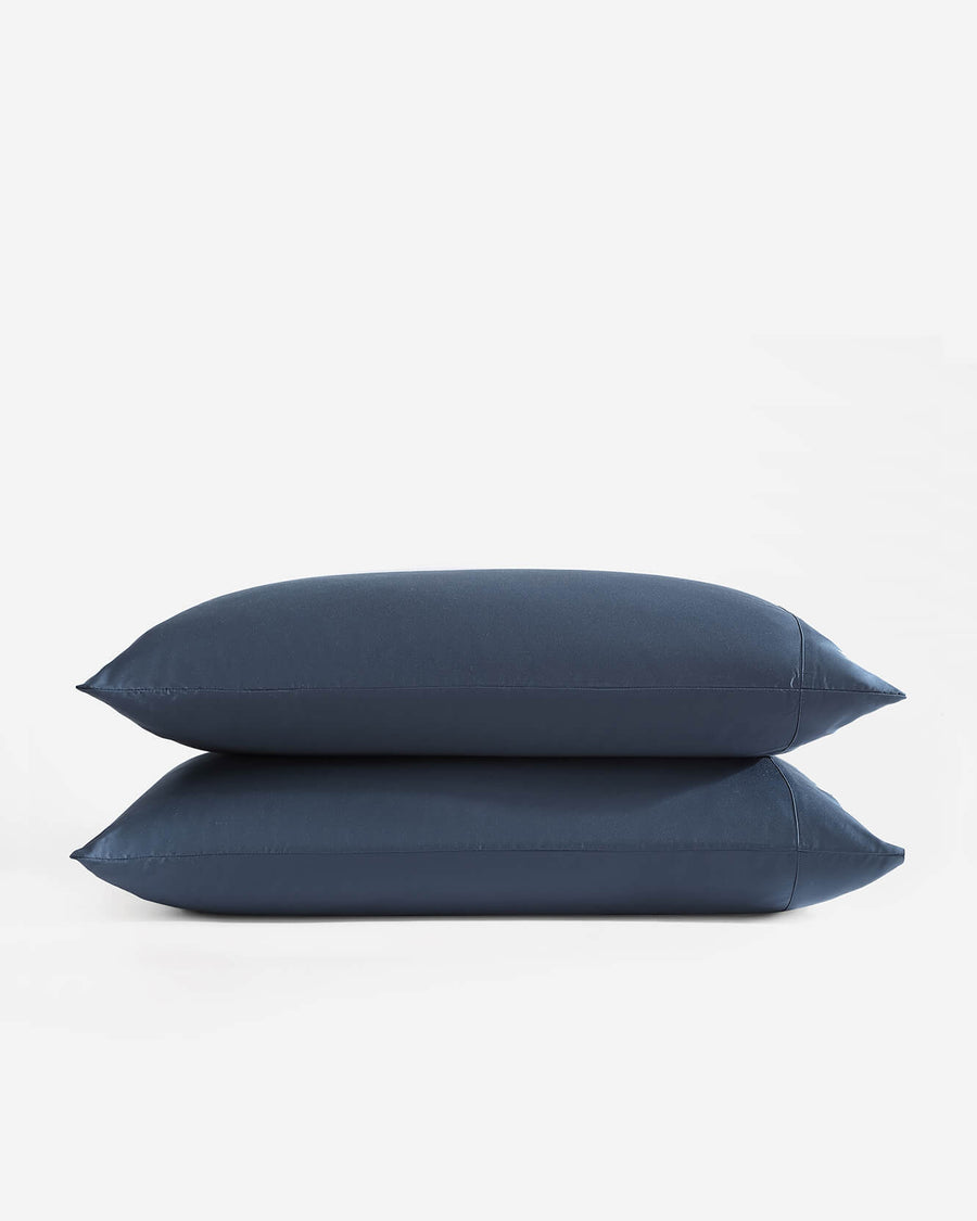 Natural Premium Bamboo Pillowcase Set Midnight