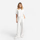 Organic French Terry T-Shirt Off White