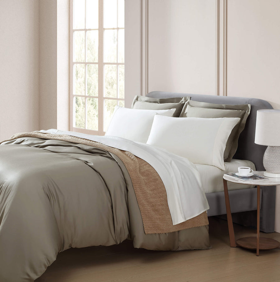 Natural Premium Bamboo Duvet Cover Boulder