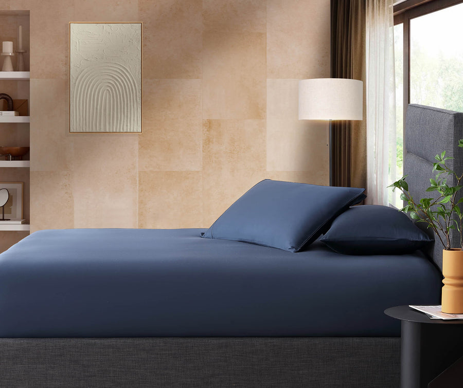 Natural Premium Bamboo Sheet Set Midnight