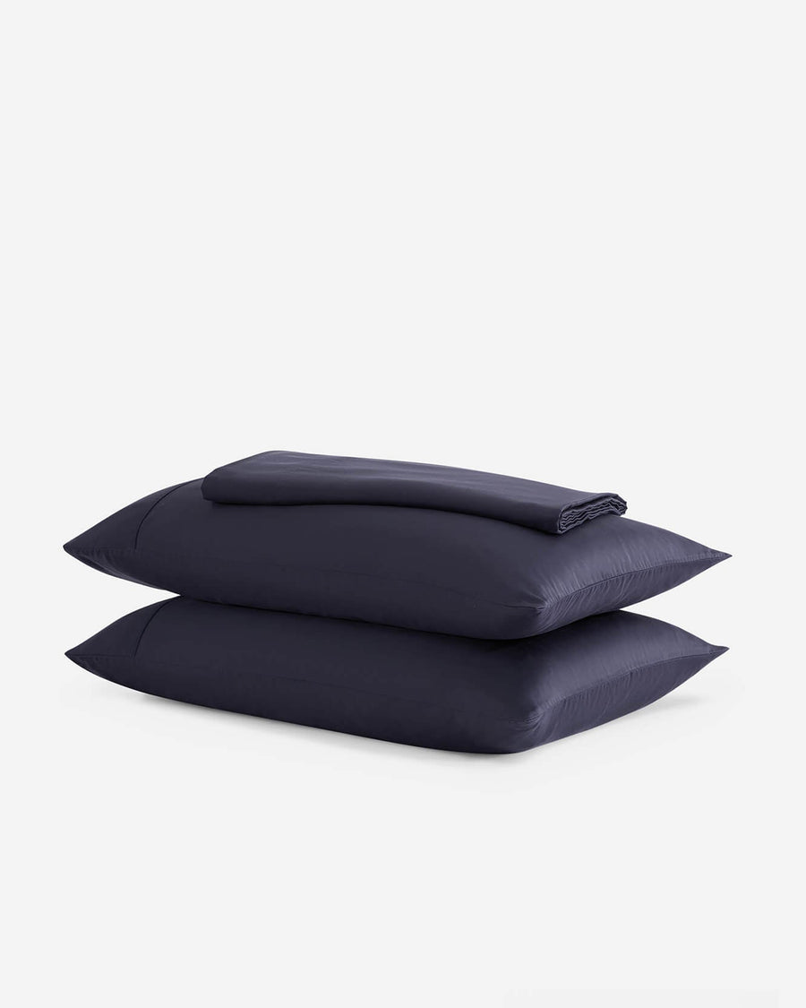 Sunday-Citizen_Silky-Lyocell-Sheet-Set Baritone Blue