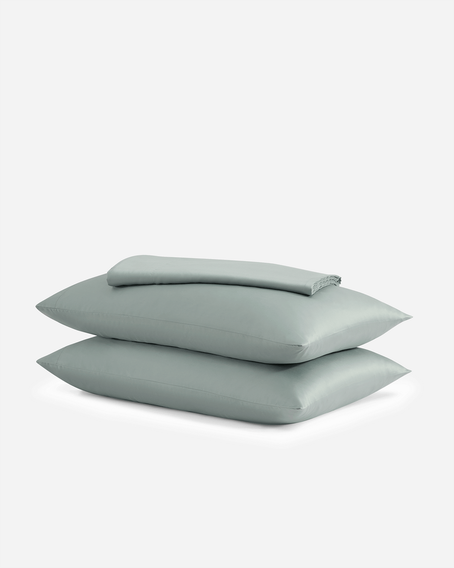 Sunday-Citizen_Silky-Lyocell-Sheet-Set Slate Grey