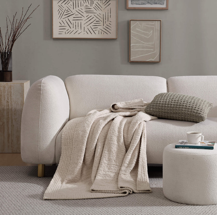 Snug Throw Vanilla