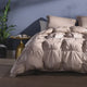 Premium Bamboo Bubble Comforter Clear White Chestnut Granite Coal Moon Boulder Midnight Taupe Blush Fig