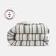 Coastal Reversible Cotton Mist Duvet Cover Light Ochre - Off White