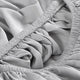 Sunday Citizen Porto Cooling Lumiere Fitted Sheet in Grey