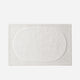Hotel Luxury Bath Rug White