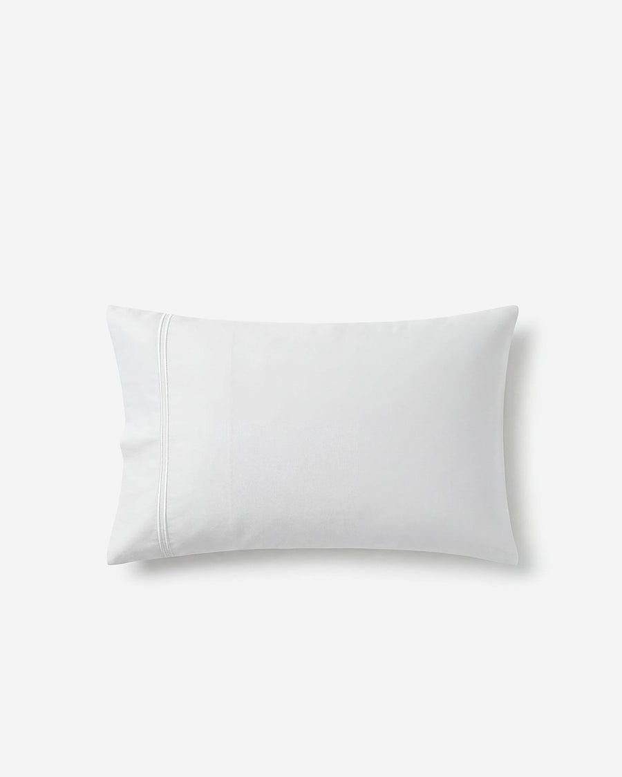 Image of Luce Cotton Sateen Embroidered Pillowcase Set