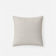 Sunday Citizen Luna Throw Pillow in Cloud Gray - Off White
