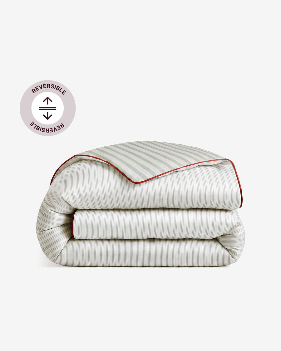 Image of Mare Reversible Silky Lyocell Duvet Cover