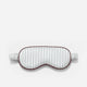 Mare Stripe Silky Lyocell Eyemask Misty Blue - White