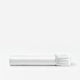 Silky Lyocell Fitted Sheet Clear White