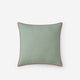 Sunday Citizen Mare Throw Pillow in Misty Blue - Off White