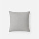 Sunday Citizen Nebbia Throw Pillow in White - Cloud Grey