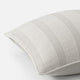 Sunday Citizen Nebbia Throw Pillow in White - Cloud Grey