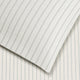Sunday Citizen Perla Cotton Sateen Duvet Cover in White - Cloud Grey