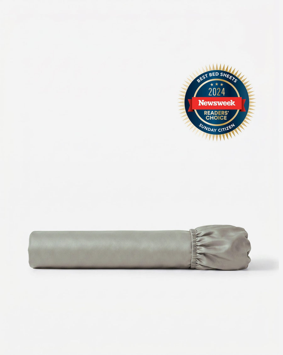 Natural Premium Bamboo Fitted Sheet Boulder