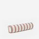 Sunday Citizen Rimini Bolster Pillow in Terracotta - Off White