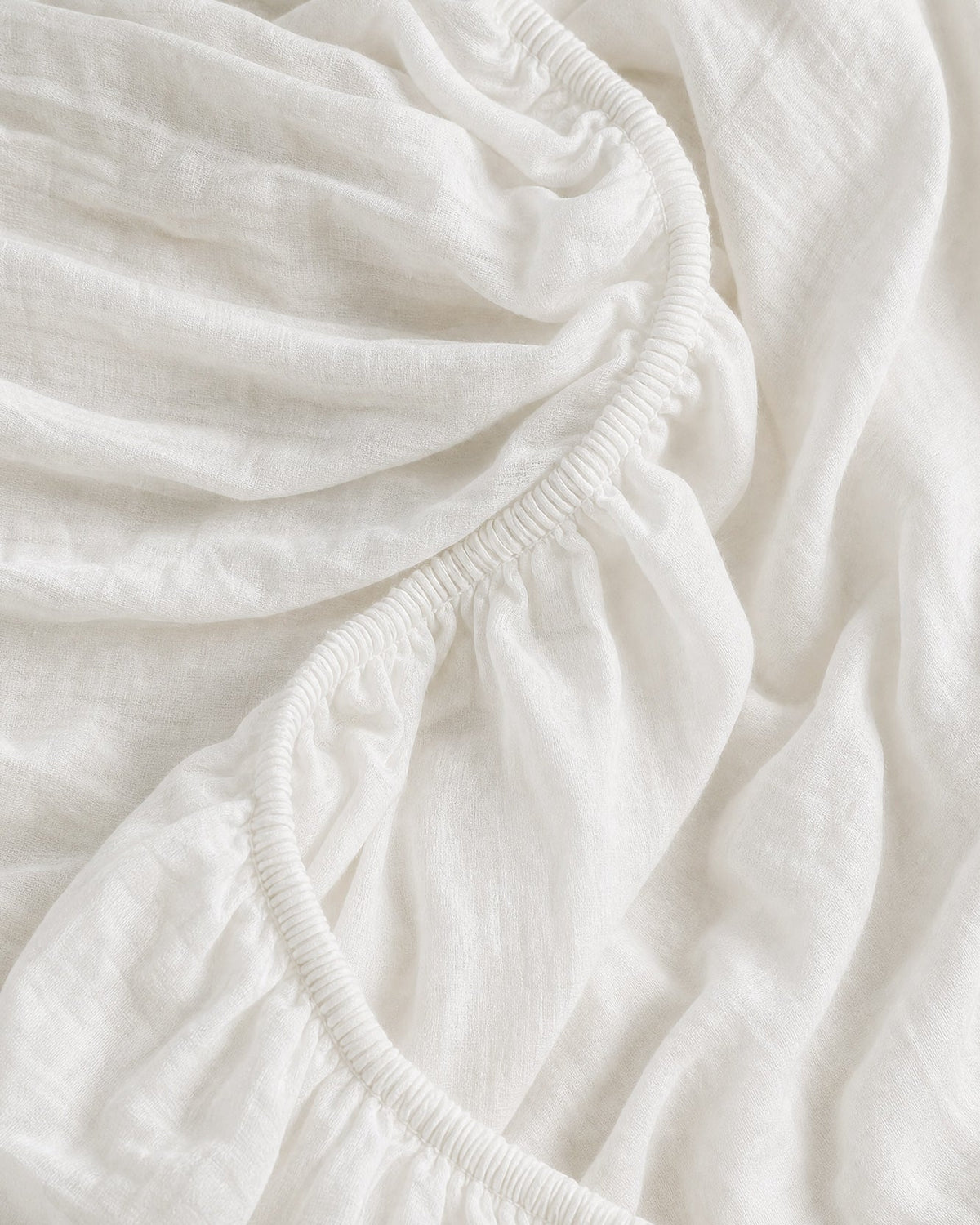 Salvia Reversible Cotton Mist Sheet Set Light Sage - Off White