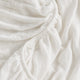 Salvia Reversible Cotton Mist  Sheet Set Light Sage - Off White