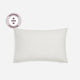 Salvia Reversible Cotton Mist Pillowcase Set Light Sage - Off White