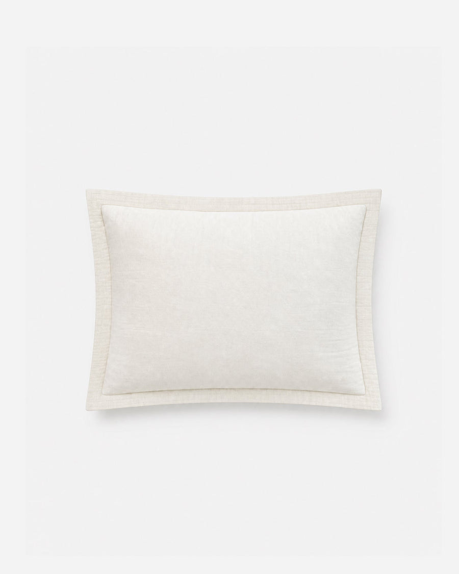 Image of Salvia Cotton Mist Sham Set