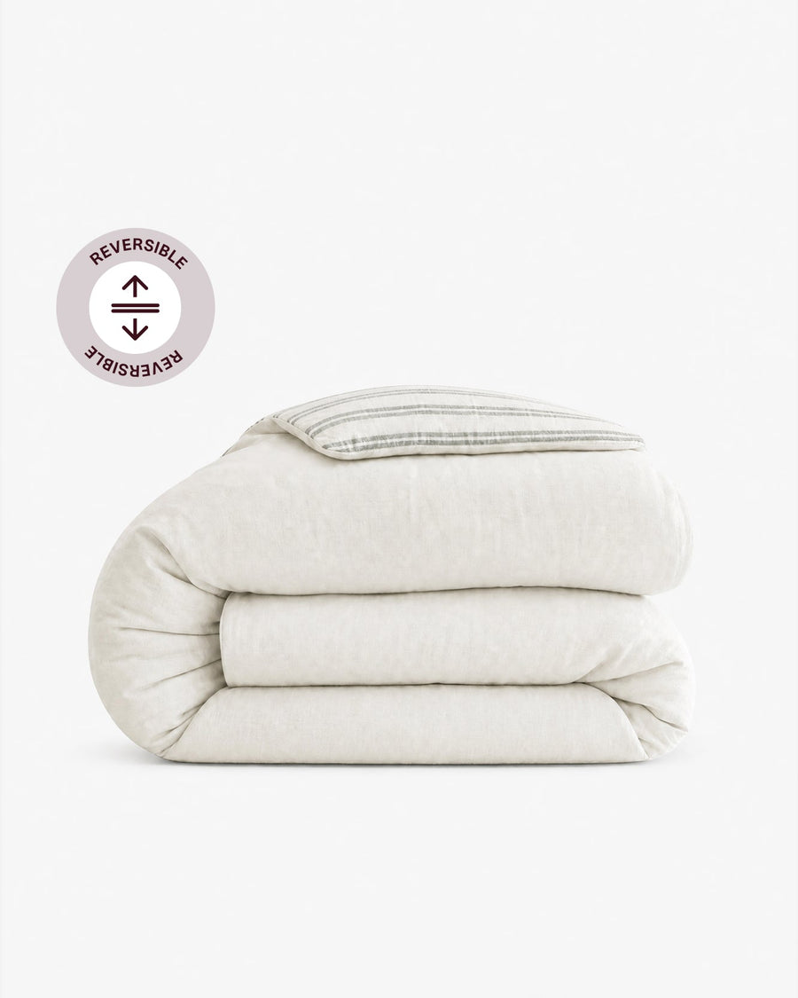 Salvia Reversible Cotton Mist  Move-in bundle Light Sage - Off White