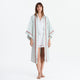 Mare Silky Lyocell Kimono Misty Blue
