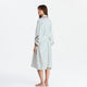Mare Silky Lyocell Kimono Misty Blue