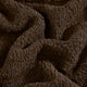 Sunday Citizen Snug Bed Blanket in Chocolate Martini close-up of soft fabric texture