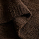 Sunday Citizen Snug Sham Set in Chocolate Martini close-up of soft fabric texture
