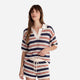Sunday Citizen Striped Cloud Cool Crochet Notte Off White - Midnight