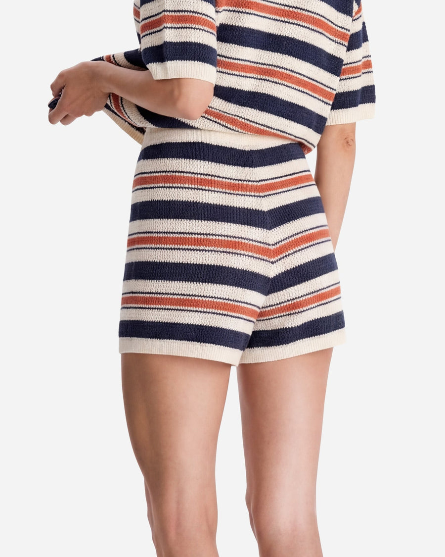 Sunday Citizen Striped Cloud Cool Crochet Notte Off White - Midnight