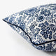 Sunday Citizen Tile Throw Pillow in Classic Blue - Ivory
