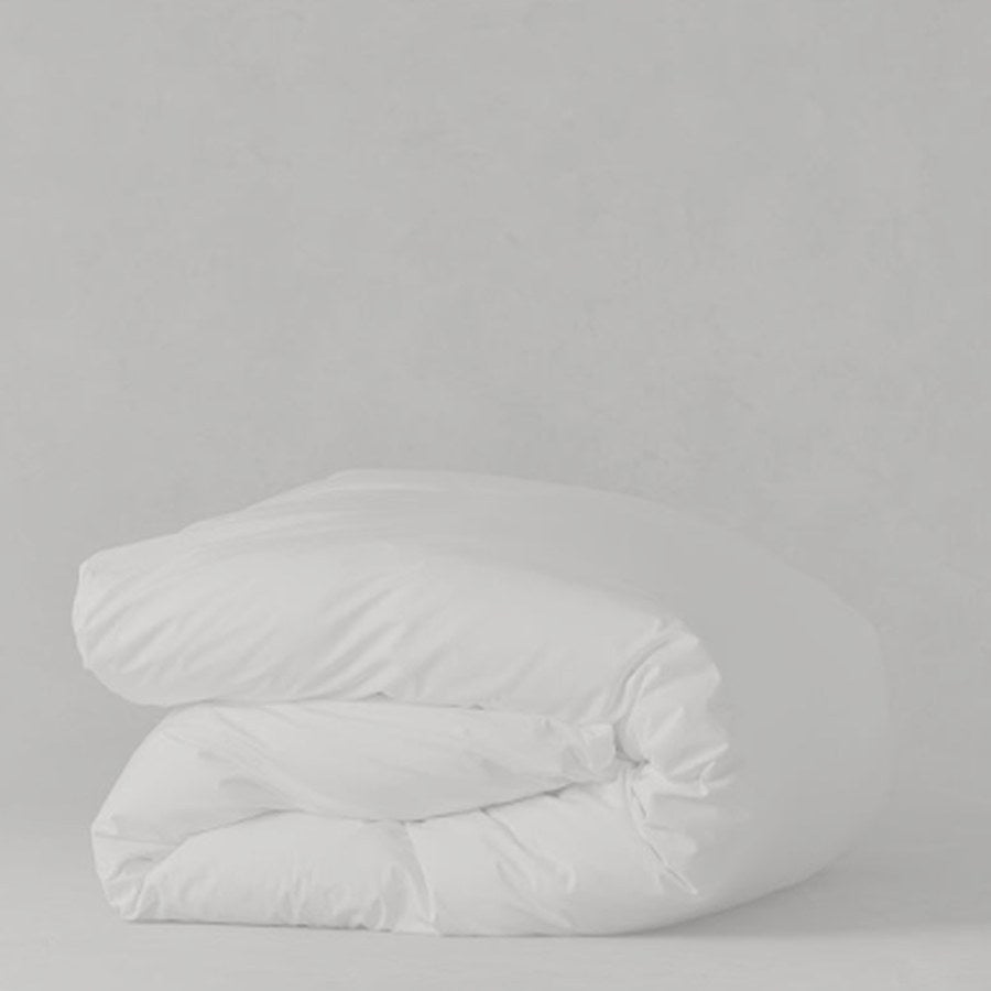 A traditional duvet and separate cover